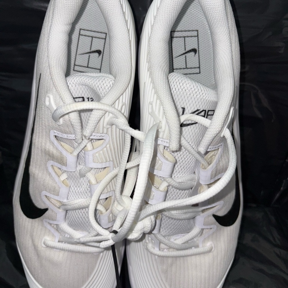 Nike White and Black Athletic Shoes